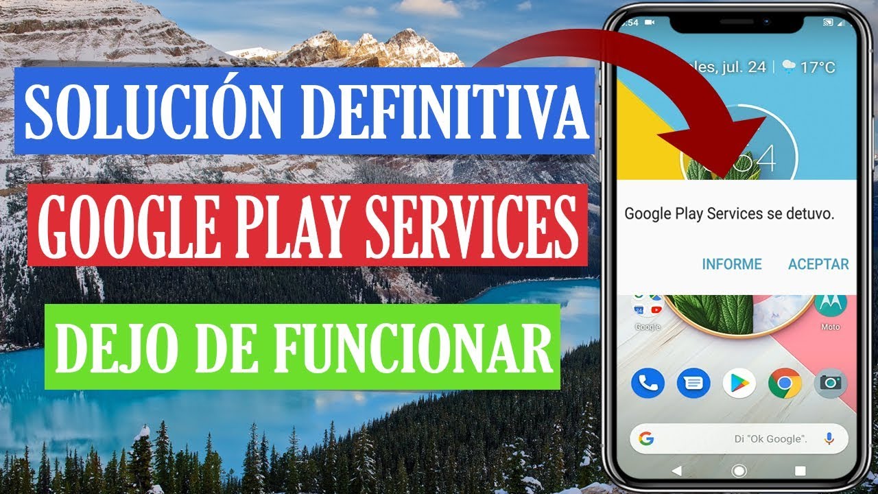 SOLUCIÓN DEFINITIVA Google Play Store «Services» Se Detuvo